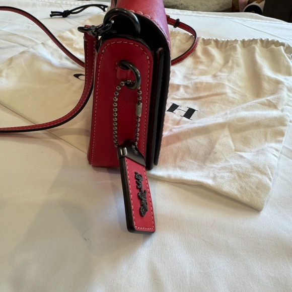 Coach Shoulder Bag DK 20215 - RED - Picture 6 of 8